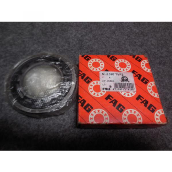 NEW FAG NU209E.TVP2 Cylindrical Roller Bearing #2 image