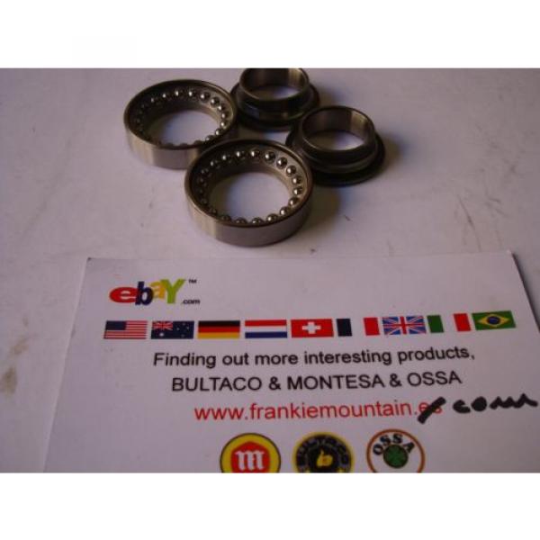 BULTACO STEERING BEARING KIT METRALLA BULTACO PURSANG BEARING 2 UNITS #2 image