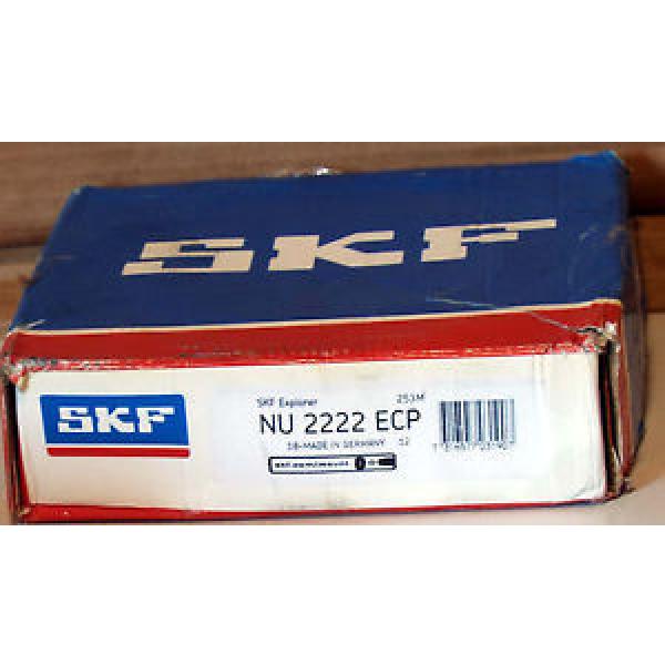 1 NEW SKF NU 2222 ECP CYLINDRICAL ROLLER BEARING NIB ***MAKE OFFER*** #1 image