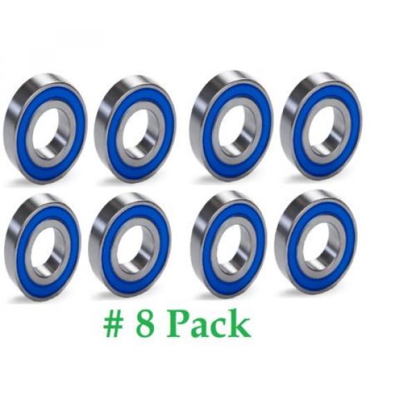 8 Units 6005-2RS C3 Premium Ball Bearing 25X47X12 #1 image