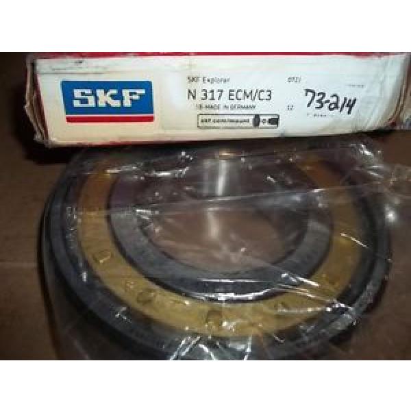 New SKF Explorer N 317 ECM C3 Cylindrical Roller Bearing N-317 M #1 image