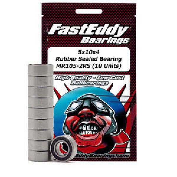 Traxxas 5115 Rubber Sealed Replacement Bearing 5x10x4 (10 Units) #1 image