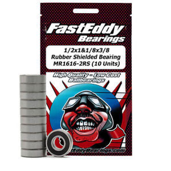 1/2x1-1/8x3/8 Rubber Sealed Bearing 1616-2RS (10 Units) #1 image