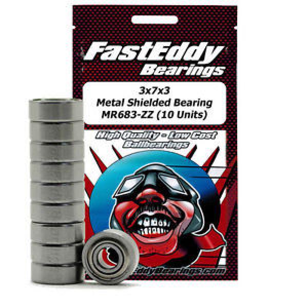 Tamiya 730 Metal Shielded Replacement Bearing 3X7X3 (10 Units) #1 image