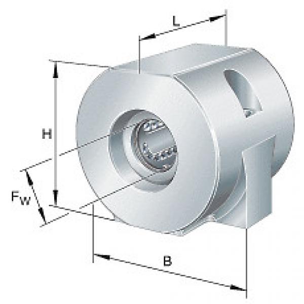 KGHA20-PP INA Linear ball bearing and housing units (compact range) KGHA..PP, se #1 image