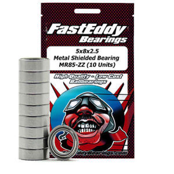 Tamiya 850 Metal Shielded Replacement Bearing 5X8X2.5 (10 Units) #1 image