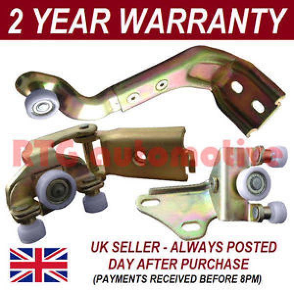 FOR VOLKSWAGEN CADDY 1995-2006 SET OF 3 RIGHT VAN SIDE SLIDING DOOR ROLLER UNITS #1 image