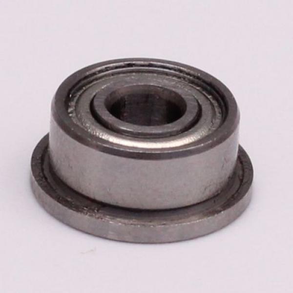 10pcs F693ZZ 3*8*4mm Miniature Deep Groove Ball Flanged Cup Bearings 3x8x4mm #2 image