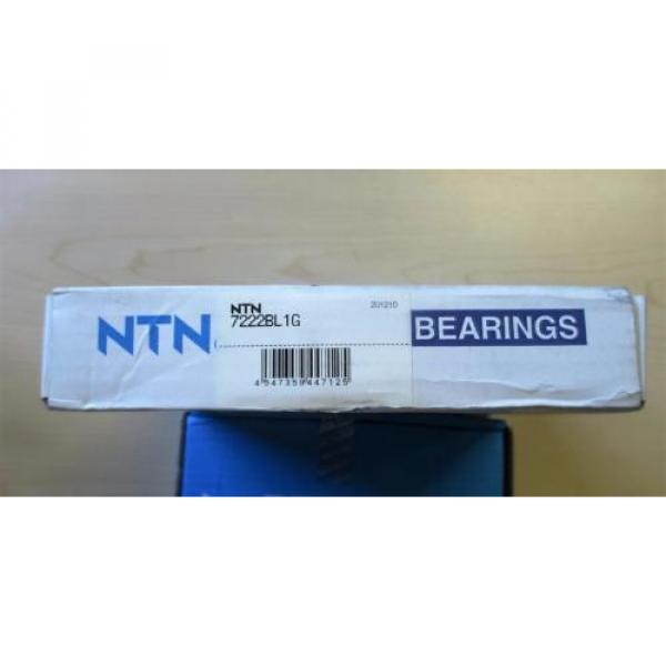 NTN Bearings 7222BL1G Angular Contact Ball Bearing #2 image