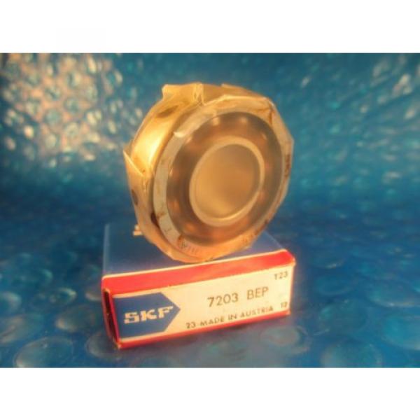 SKF 7203BEP, 7203 BEP, Angular Contact Ball Bearing #1 image