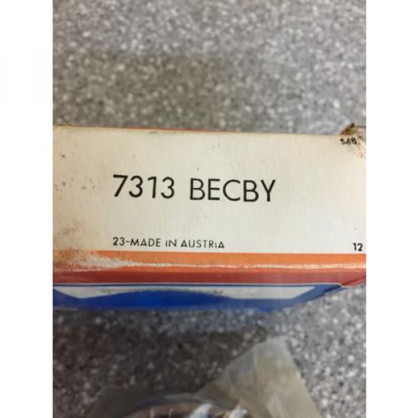 NEW SKF ANGULAR CONTACT BALL BEARING 7313 BECBY #2 image