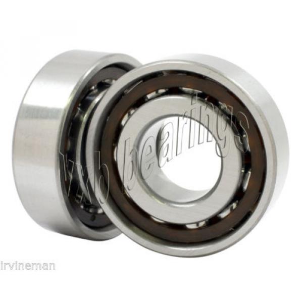 2 Angular Contact 7302B 15x42x13 15mm/42mm/13mm Ball Screw Spindle Ball Bearings #2 image