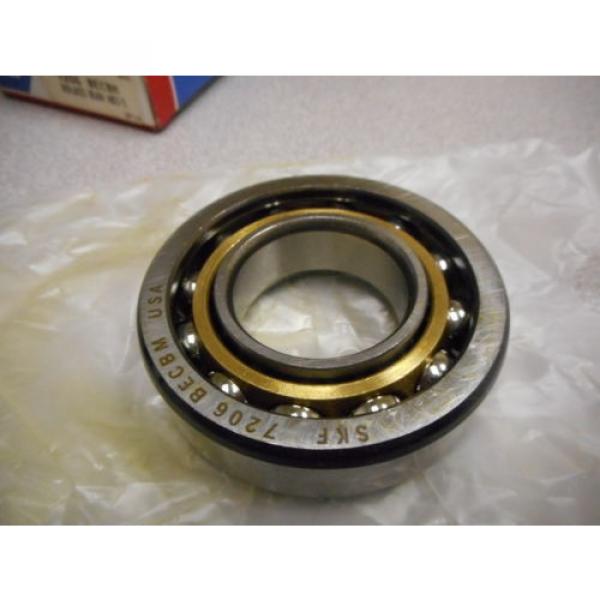 SKF 7206 BECBM BALL BEARING EXPLORER ANGULAR,CONTACT 30MM BORE DIA. BRASS CAGE #2 image