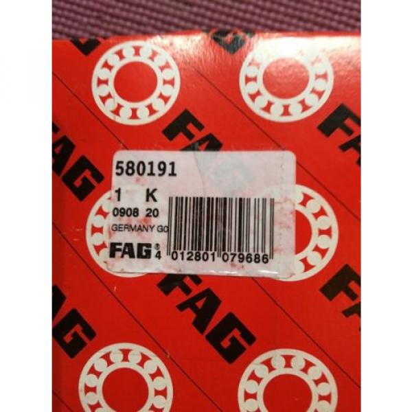 580191 FAG New Angular Contact Ball Bearing For BMW #4 image