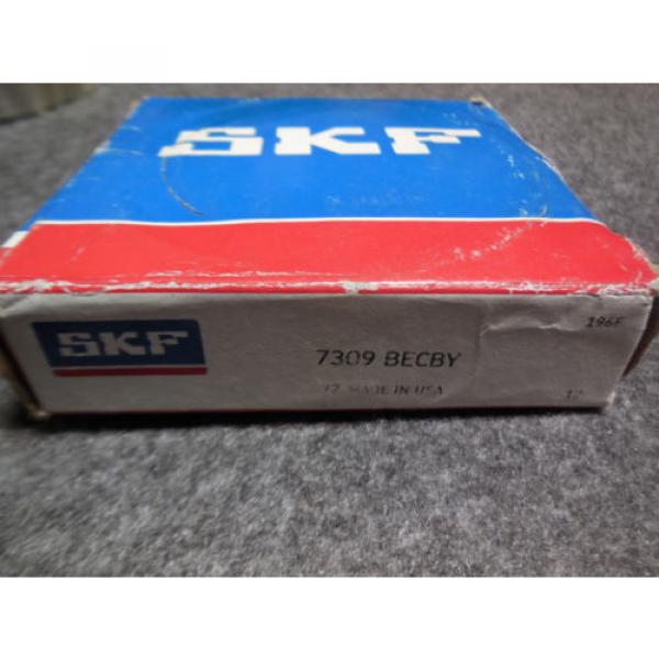 NEW SKF 7309 BECBY Angular Contact Ball Bearing 45MM X 100MM X 25MM #2 image