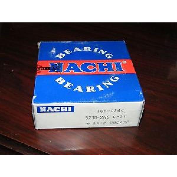 NACHI ANGULAR CONTACT BALL BEARING 50MM X 90MM X 30.2MM 5210-2ns NEW OLD STOCK #1 image