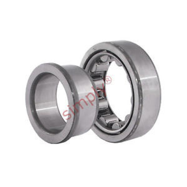 NJ307 Budget Single Row Cylindrical Roller Bearing 35x80x21mm #1 image