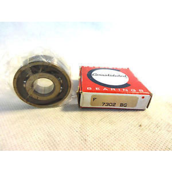 NEW IN BOX CONSOLIDATED 7302 BG ANGULAR CONTACT BALL BEARING #1 image