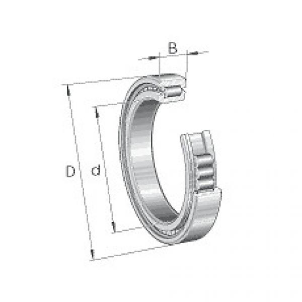 SL183009-A-XL INA Cylindrical roller bearings SL1830, semi-locating bearing, ful #1 image