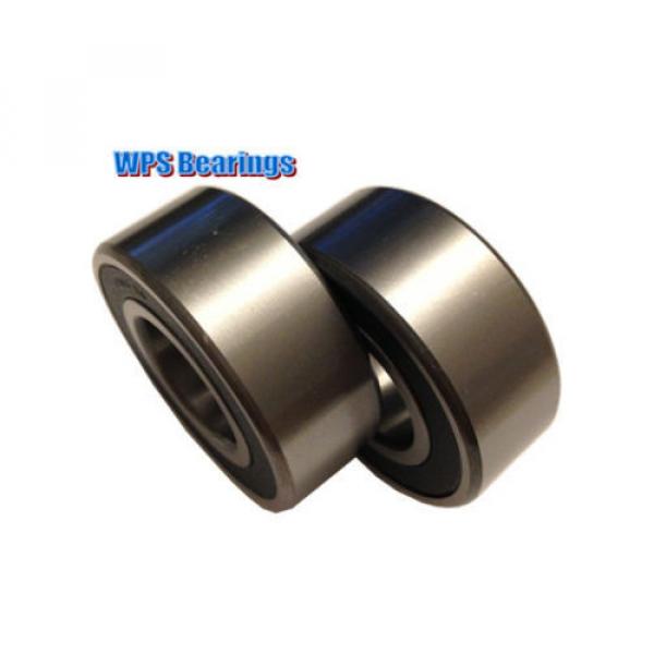 (Qty 2) 5205-2RS Double Row Angular Contact Ball Bearings 25mm x 52mm x 20.6mm #2 image