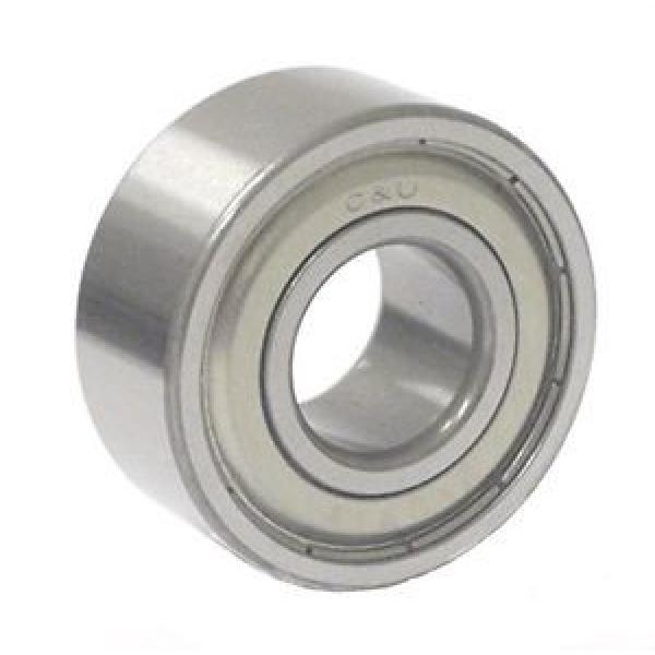 C&amp;U 3204-2ZC3 Double Row Angular Contact Ball Bearing, ABEC1 Precision, Double #1 image