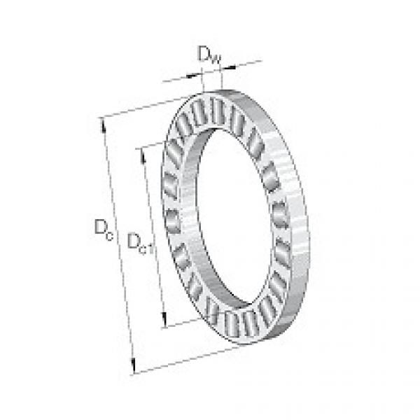 K81112TN INA Cylindrical Roller Bearing with Cage (assembly) #1 image