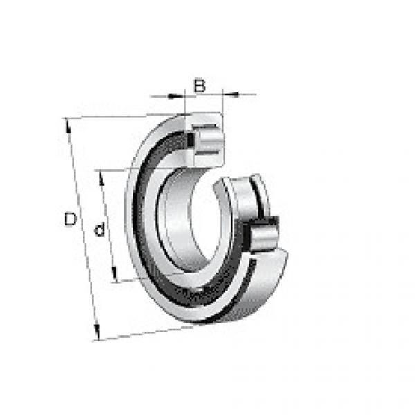 NUP209-E-M1 FAG Cylindrical roller bearing #1 image