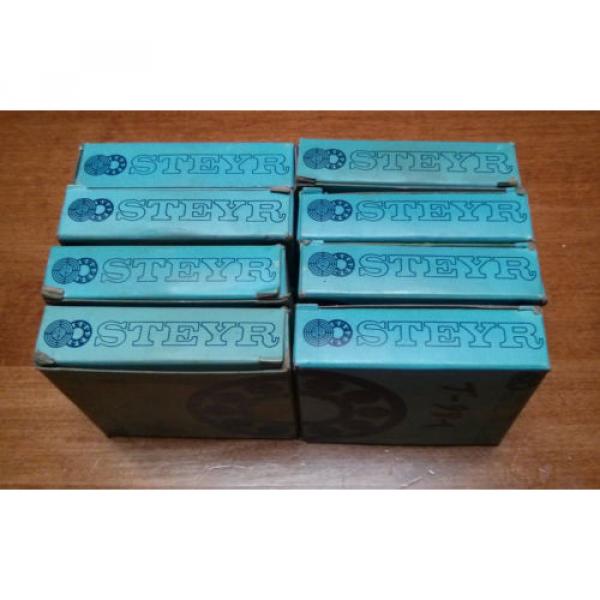 (LOT OF 8) STEYR 7208BGMP Angular Contact Ball Bearings #1 image