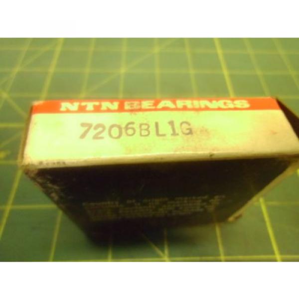 NTN 7206BL1G ANGULAR CONTACT BALL BEARING # J53317 #1 image