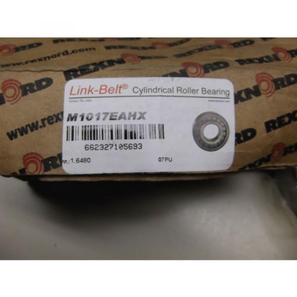 Link-Belt Cylindrical Roller Bearing M1017EAHX 85mm Bore x 130mm OD x 22mm W #2 image