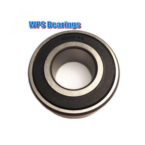 5205-2RS Double Row Angular Contact Ball Bearing 25mm x 52mm x 20.6mm #2 image