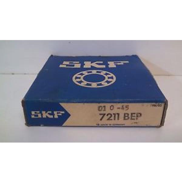 NEW OLD STOCK! SKF ANGULAR CONTACT BALL BEARING 7211-BEP #1 image