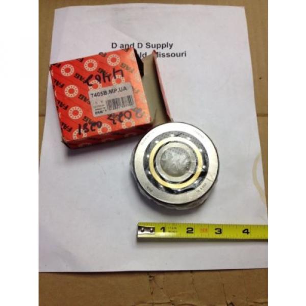 FAG Angular Contact Ball Bearing, 7405-B-MP-UA, New, Made In Germany #1 image