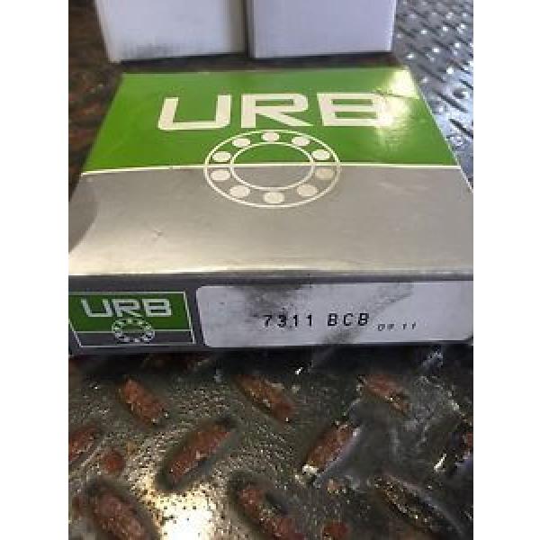 URB ANGULAR CONTACT ROLLER BALL BEARING NIB 7311 BCB #1 image