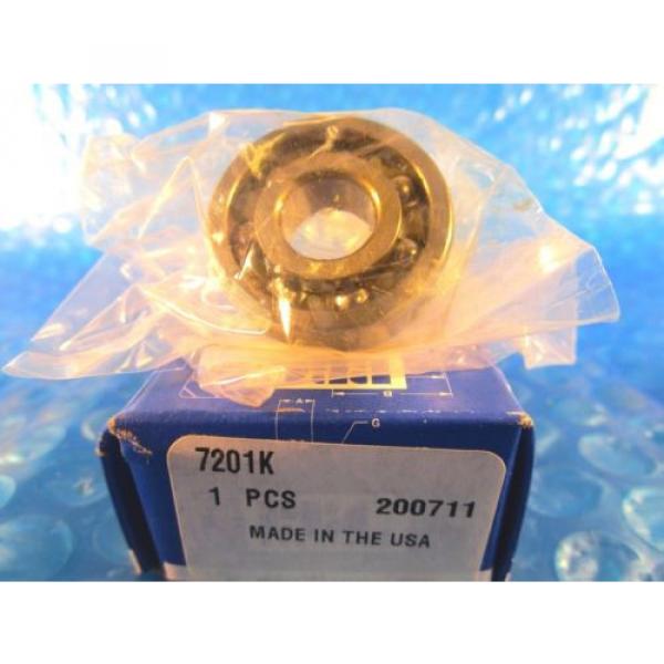 RBC 7201K, Angular Contact Ball Bearing, USA, (=2 Fafnir, SKF, Koyo, FAG) #1 image