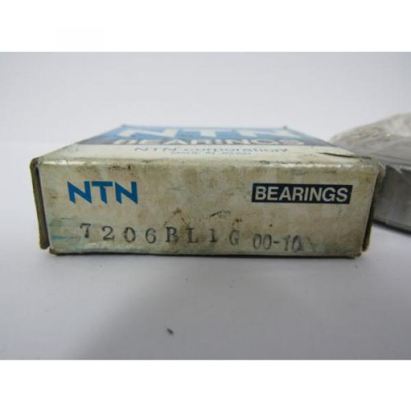 NEW NTN 7206 BL1G 00-10 BEARING DX ANGULAR CONTACT BALL BEARING #3 image