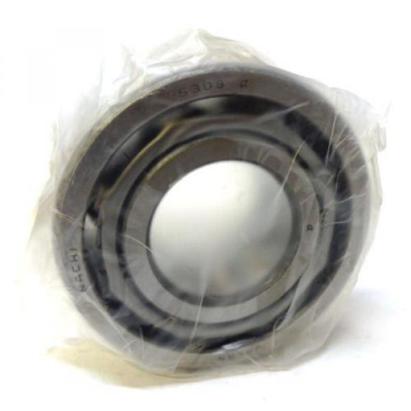 NACHI DOUBLE ROW ANGULAR CONTACT BALL BEARING 5308, DF138116, 40MM ID, 90MM OD #3 image