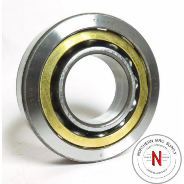 SNR 7316-BG ANGULAR CONTACT BALL BEARING, 80mm x 170mm x 39mm, FIT C0, OPEN #1 image