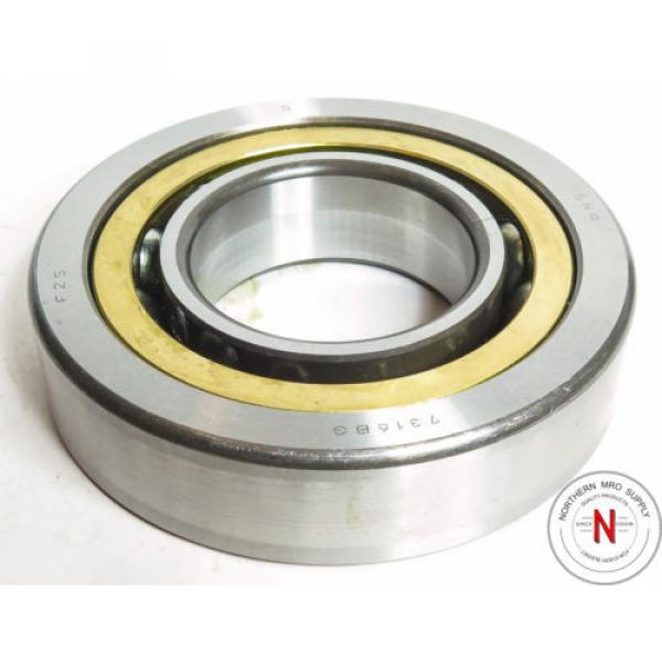 SNR 7316-BG ANGULAR CONTACT BALL BEARING, 80mm x 170mm x 39mm, FIT C0, OPEN #3 image