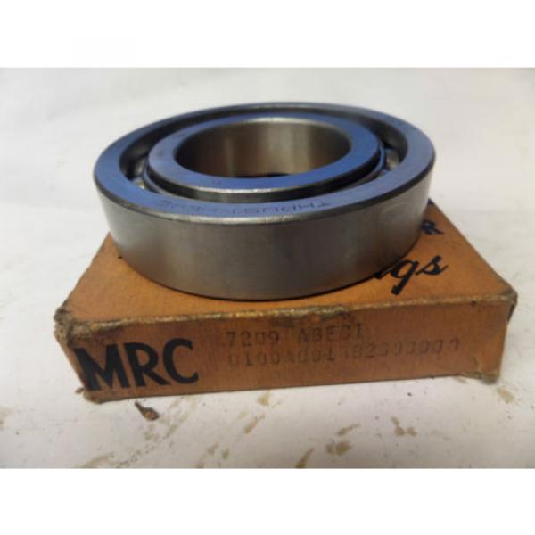 MRC Angular Contact Ball Bearing 7209 ABEC1 7209ABEC1 45X85X19MM New #1 image