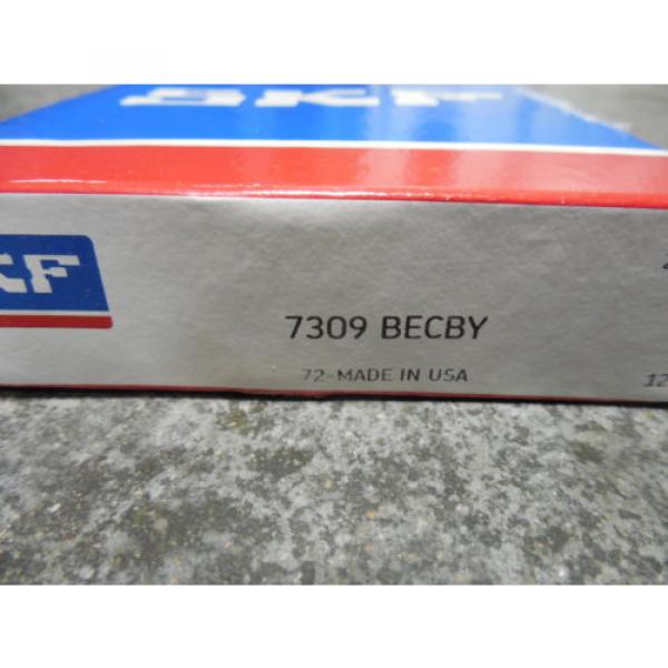 NEW SKF 7309 BECBY Angular Contact Ball Bearing #2 image