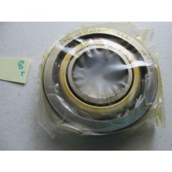 NEW IN BOX MRC ANGULAR CONTACT BALL BEARING 7309 PJDU PRESSED BRASS ABEC3 (177) #2 image