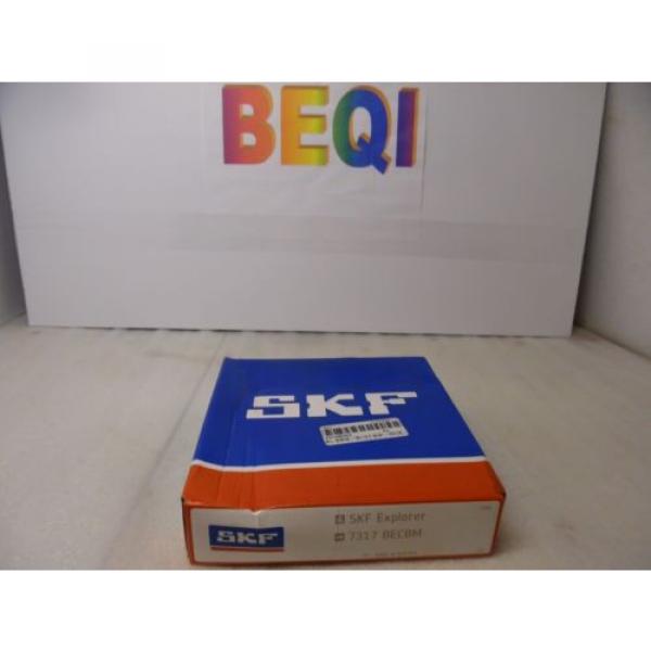 SKF 7317 BECBM Angular Contact Ball Bearing 85MM X 180MM X 41MM NIB #1 image