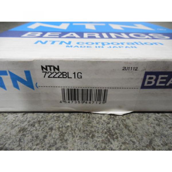 NEW NTN 7222BL1G Angular Contact Ball Bearing #2 image