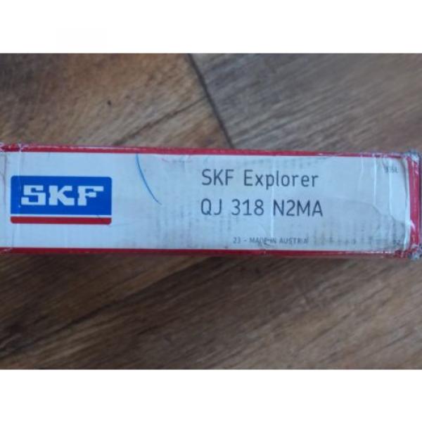 SKF Four Point Contact Ball Bearing Angular Contact Ball Bearing SKF QJ 318 N2MA #1 image