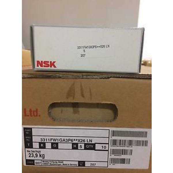 NSK  3311FW1GA3P6 Double row angular contact ball bearing #1 image