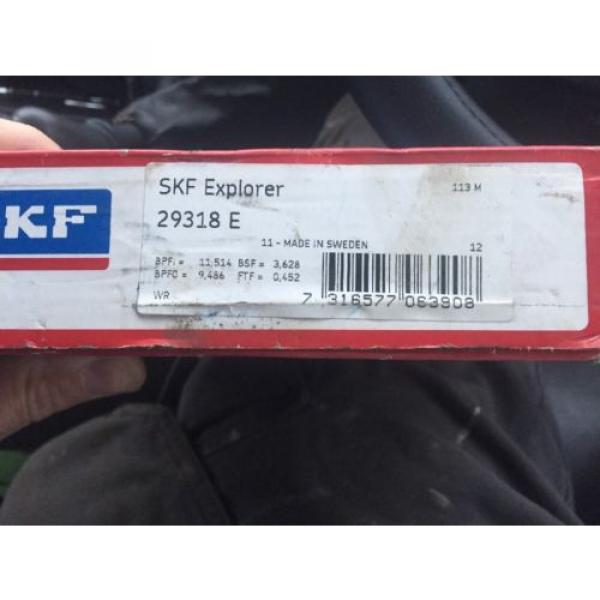 29318 E SKF Spherical Roller Thrust Bearing #1 image