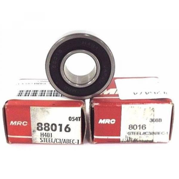 NIB MRC 8016 BALL BEARINGS ANGULAR CONTACT 16MM BORE 35MM OD &amp; 8806 BEARING #1 image