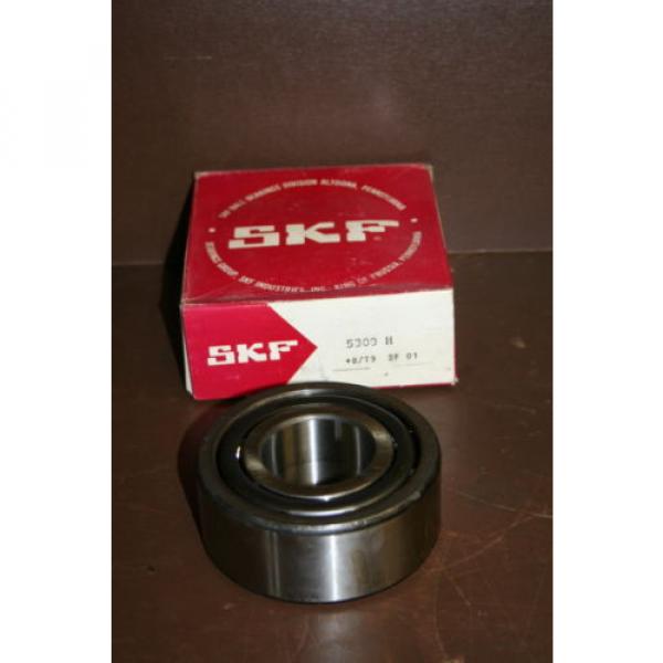 Bearing 5309 H 45mm bore Angular contact Dual row ball bearing SKF Unused #1 image