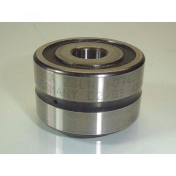 INA ZKLN-1034.2RS, 20mm x 34mm x 10mm DOUBLE ROW ANGULAR CONTACT BALL BEARING #1 image